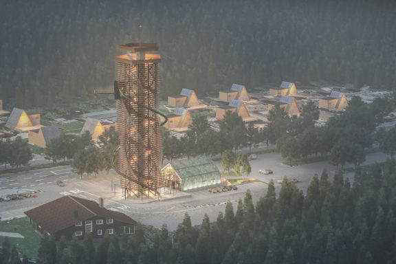 Harzturm: Riesenrutsche in Torfhaus eröffnet im Sommer