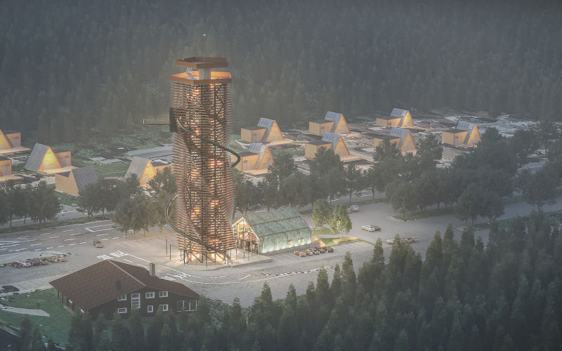 Harzturm: Riesenrutsche in Torfhaus eröffnet im Sommer